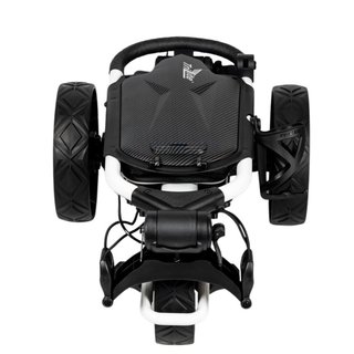 Axglo TriLite T-Flash carbon decor manuell vagn, vit/svart