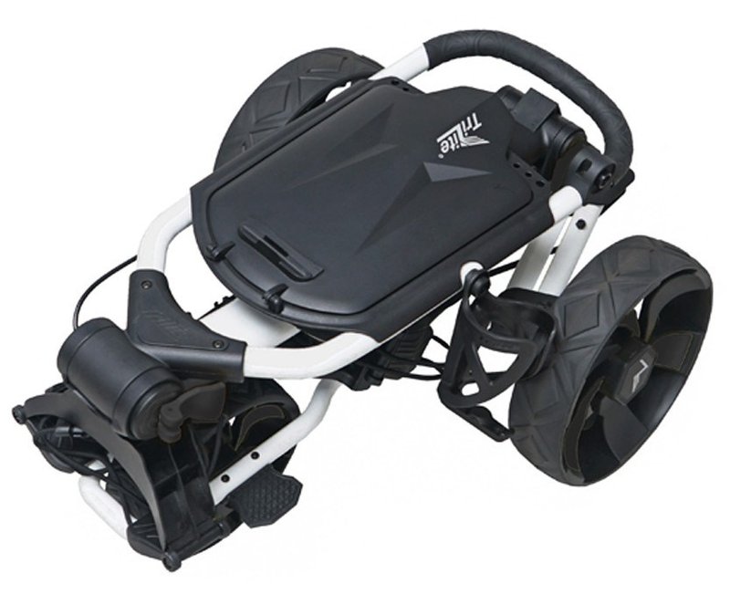 Axglo TriLite T-Flash manuell vagn, vit/svart