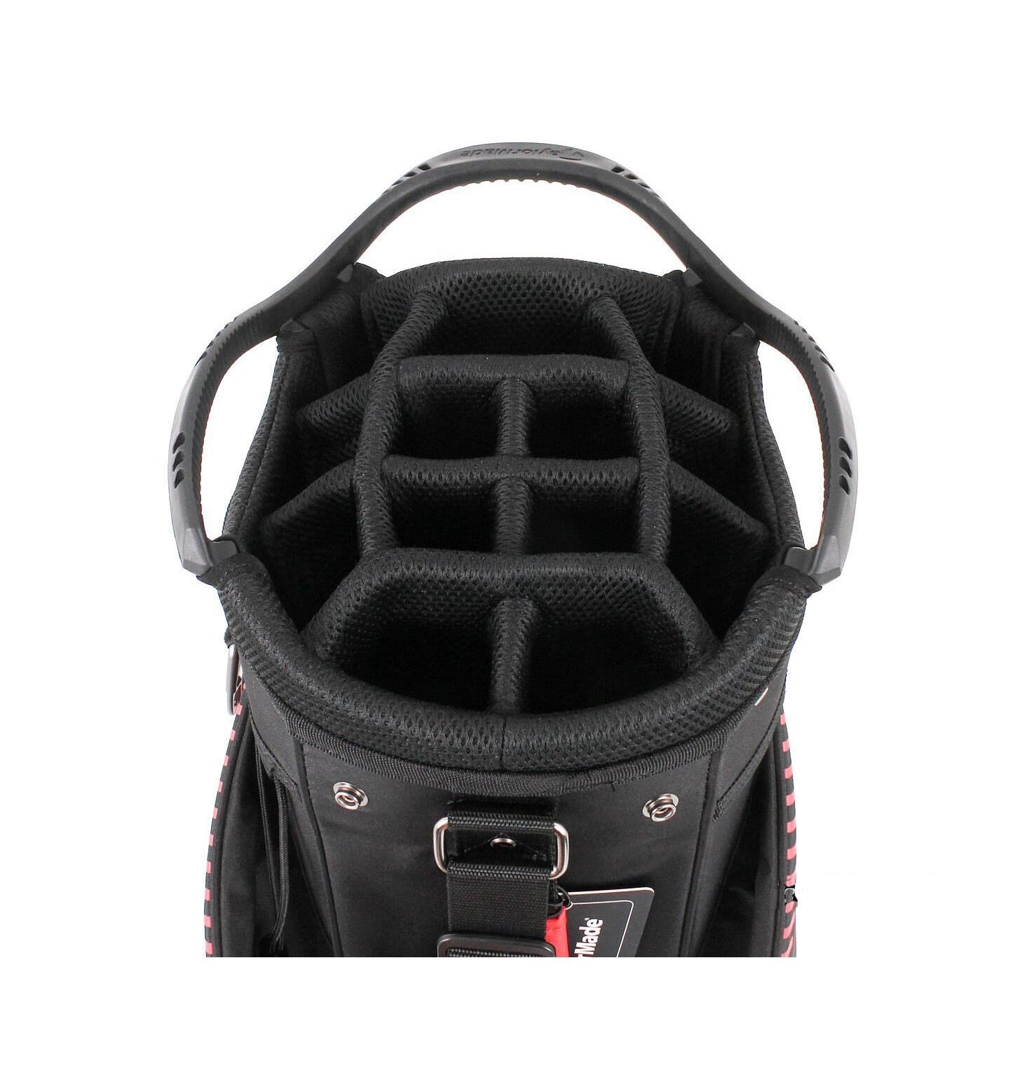 TaylorMade RBZ 2.0 cart bag, svart/röd