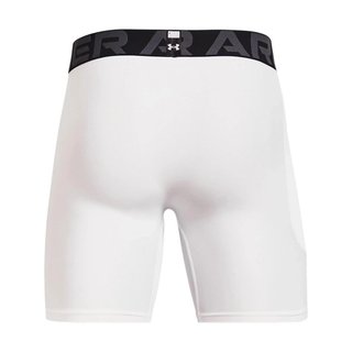 Under Armour HeatGear Shorts herr kompressionsboxers, vit