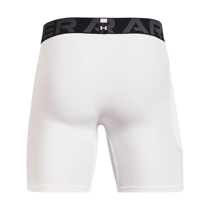 Under Armour HeatGear Shorts herr kompressionsboxers, vit
