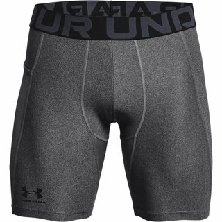 Under Armour HeatGear Shorts herr kompressionsboxers, carbon heather/black