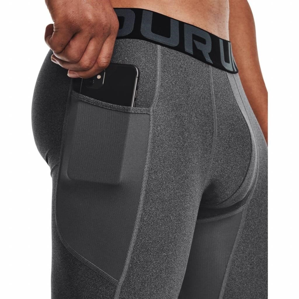 Under Armour HeatGear Shorts herr kompressionsboxers, carbon heather/black