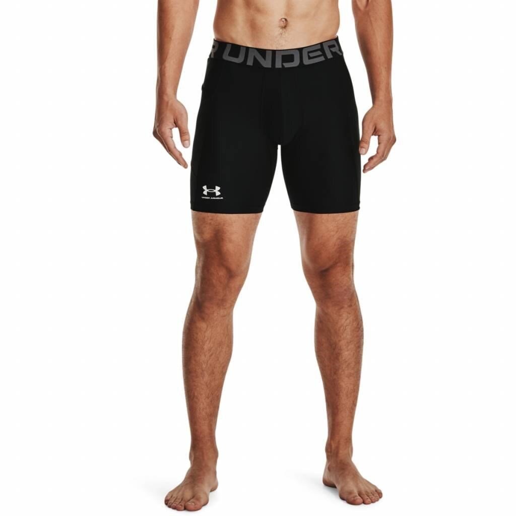 Under Armour HeatGear Shorts herr kompressionsboxers, svart