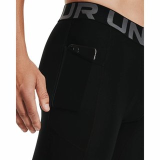 Under Armour HeatGear Shorts herr kompressionsboxers, svart