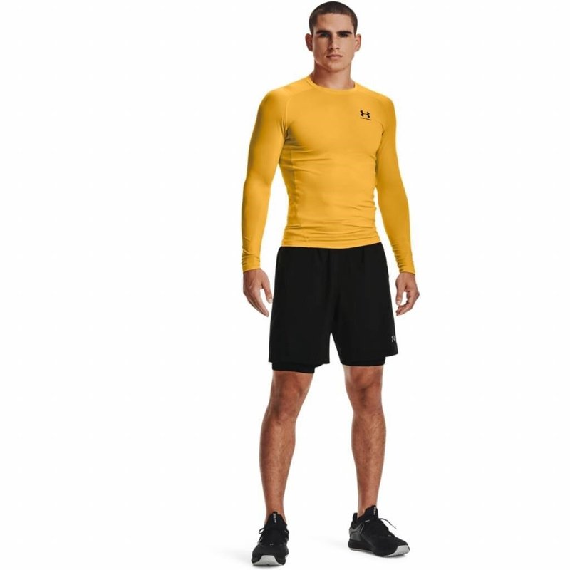 Under Armour HeatGear Shorts herr kompressionsboxers, svart