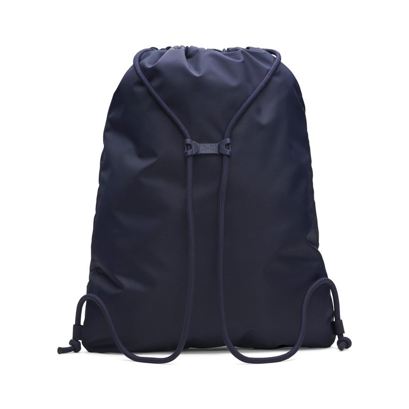 Under Armour Hustle Sackpack bag, midnight navy/metallic silver