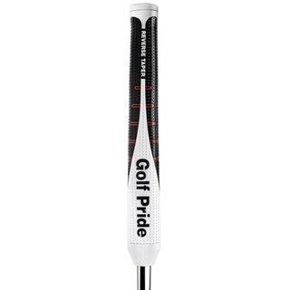 Golf Pride Reverse Taper Flat Medium putter grip, white cap