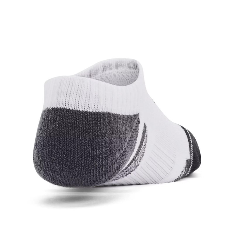 Under Armour Y Performance Tech junior strumpor (3-pack), vita
