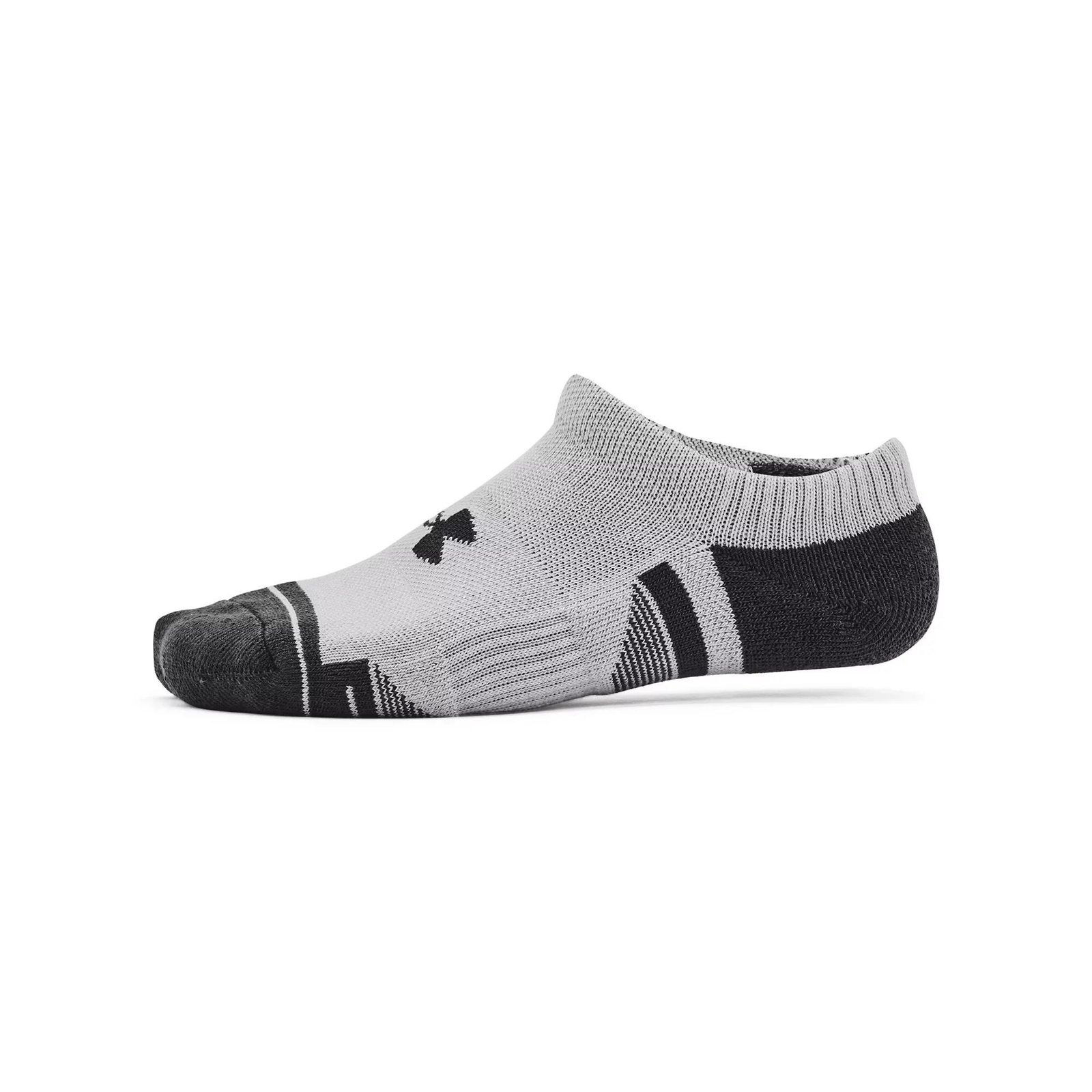 Under Armour Y Performance Tech junior strumpor (3 par), mod gray
