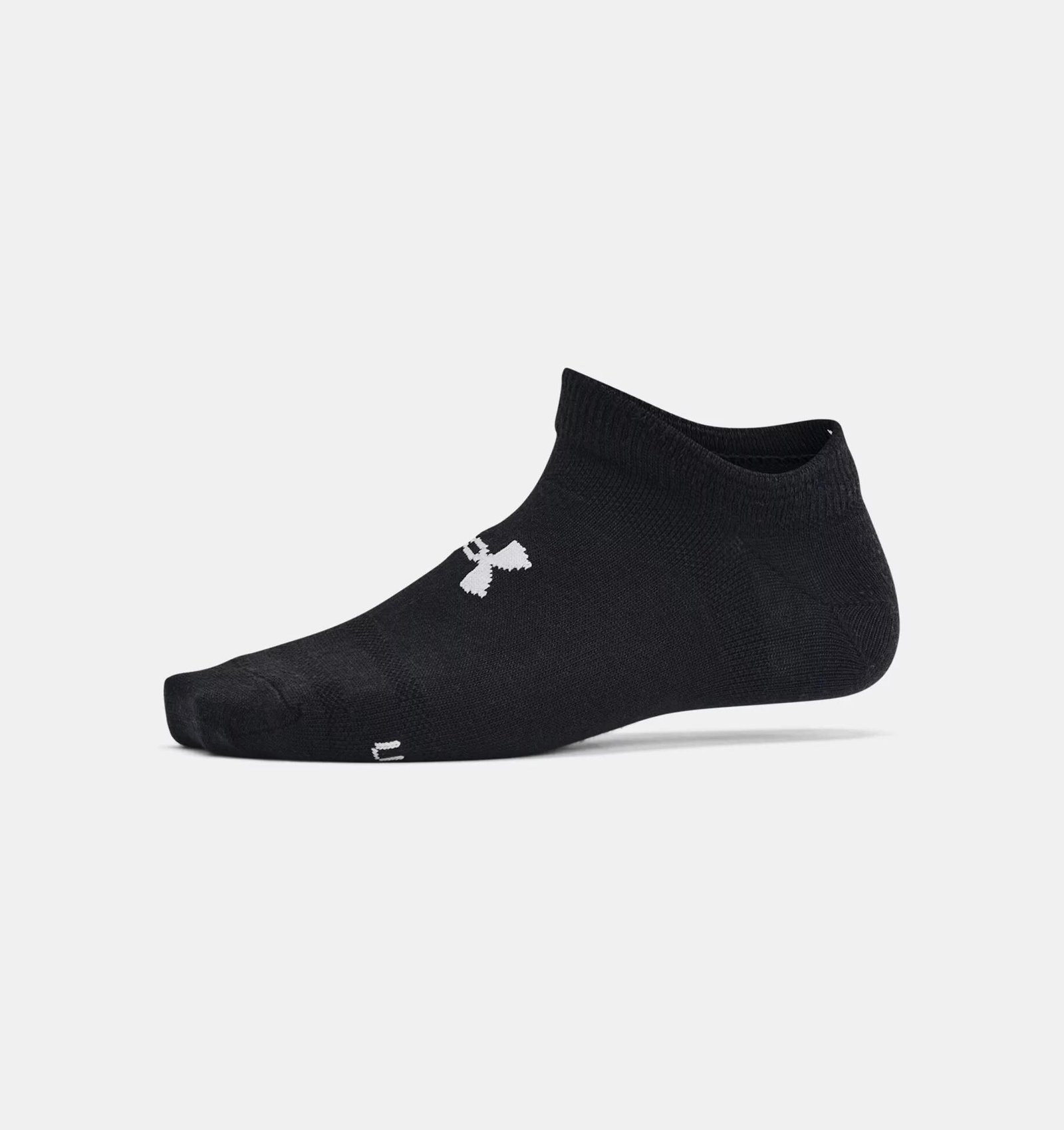 Under Armour Yth Essential No Show junior strumpor (6-pack), mix