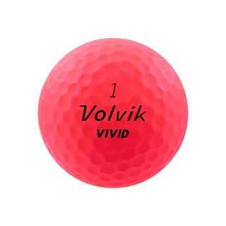 Volvik VIVID golfbollar, rosa
