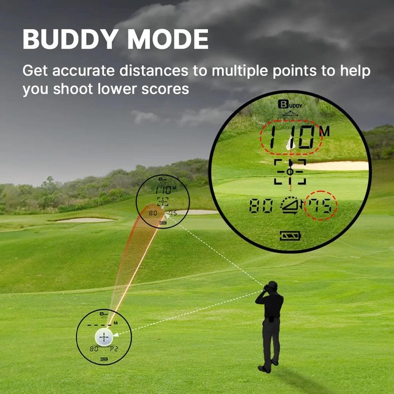 Golf Buddy 2S PRO lasermätare
