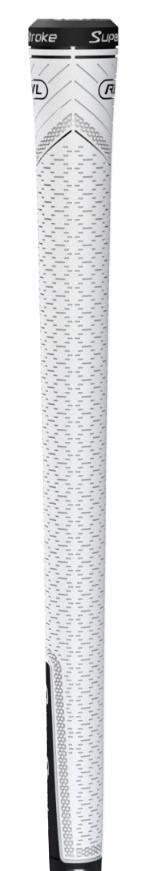 Superstroke REVL Player Club grip, vit/svart, undersize