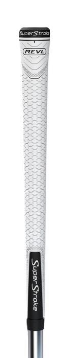 Superstroke REVL Player Club grip, vit/svart, undersize