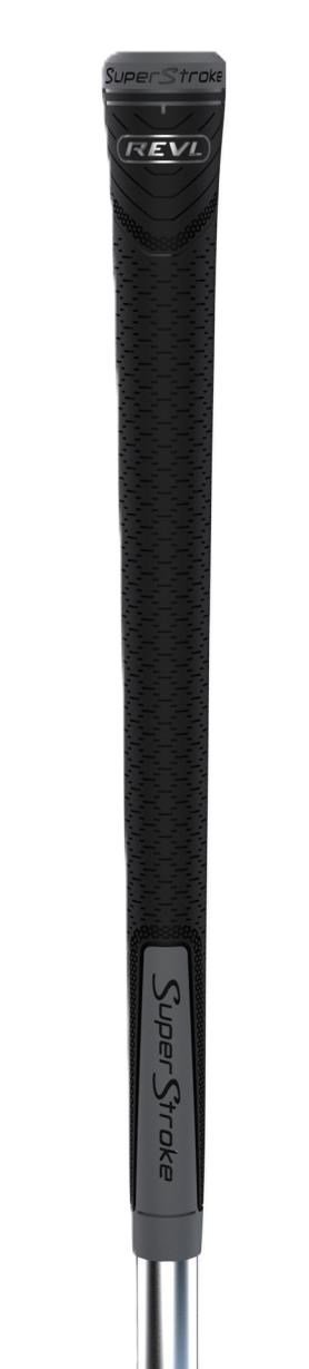 Super Stroke Superstroke REVL Player Club grip, svart/grå, standard
