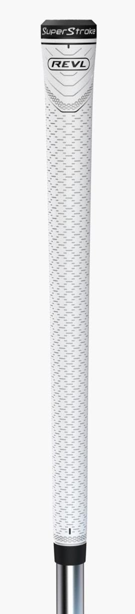 Super Stroke Superstroke REVL Player Club grip, vit/svart, standard