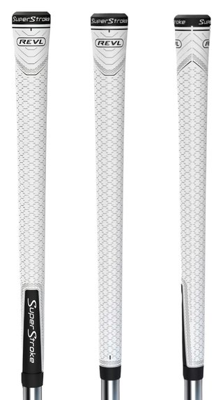 Super Stroke Superstroke REVL Player Club grip, vit/svart, standard