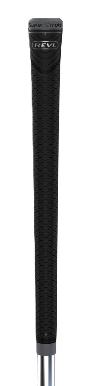 Super Stroke Superstroke REVL Player Club grip, svart/grå, MIDSIZE