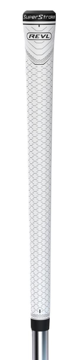 Super Stroke Superstroke REVL Player Club grip, vit/svart, MIDSIZE