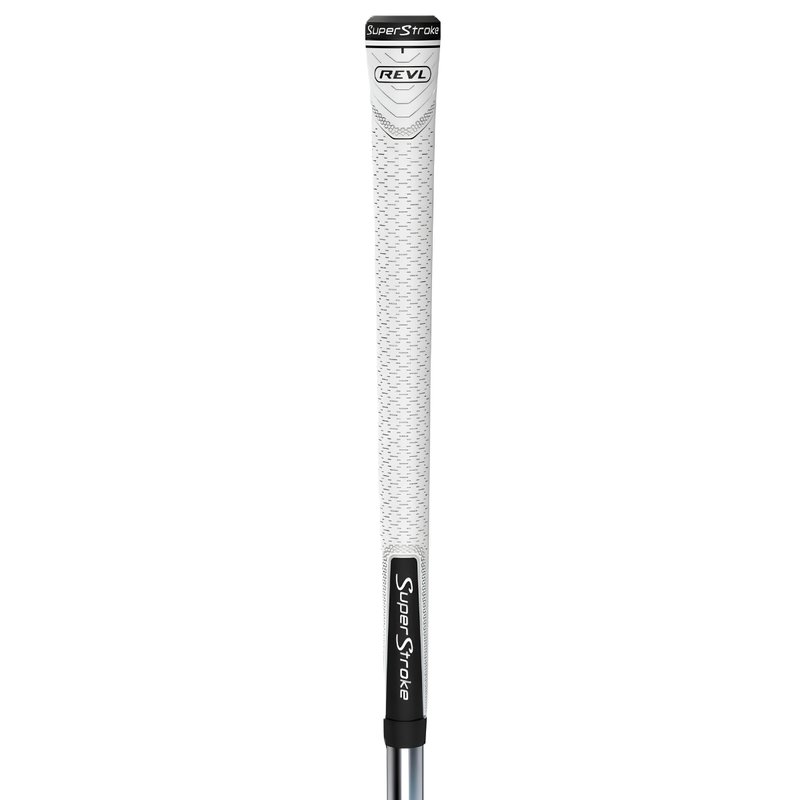 Super Stroke Superstroke REVL Player Club grip, vit/svart, MIDSIZE
