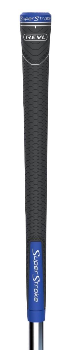 Super Stroke Superstroke REVL Player Club grip, grå/blå, MIDSIZE