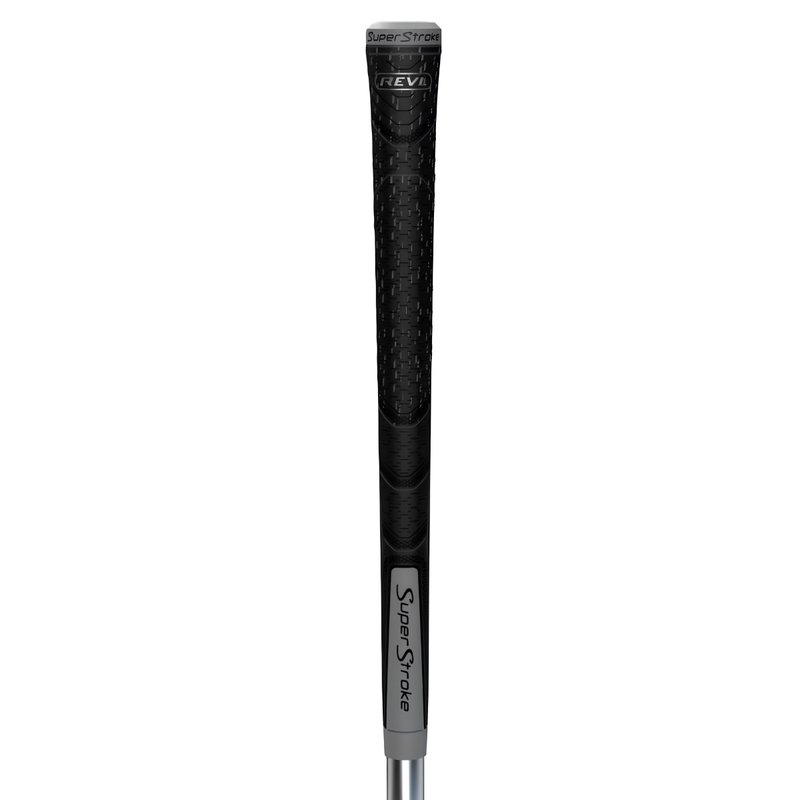 Super Stroke Superstroke REVL Element Club grip, svart/grå, MIDSIZE