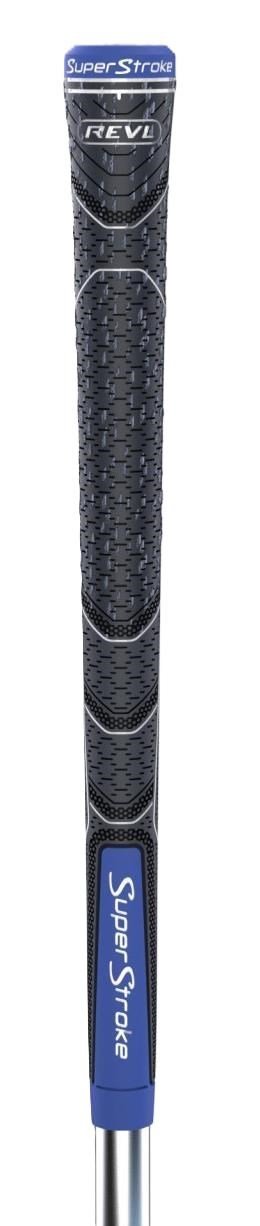 Super Stroke Superstroke REVL Element Club grip, grå/blå, MIDSIZE