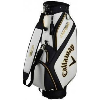Callaway Warbird 21 cart bag, vit