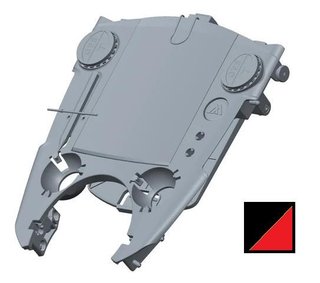 Big Max SPARE PART - Big Max Scorecard Holder for Blade IP, svart/röd