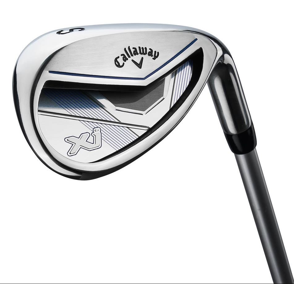 Callaway XJ-1 5PC junior golfset, grafit, + stand bag, blå/vit