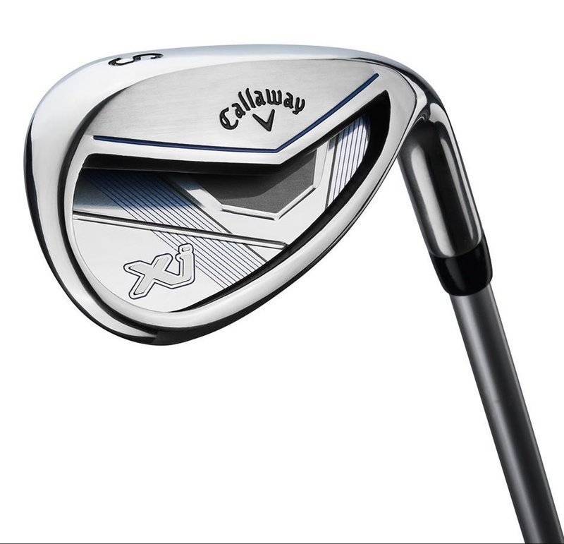 Callaway XJ-1 5PC junior golfset, grafit, + stand bag, blå/vit