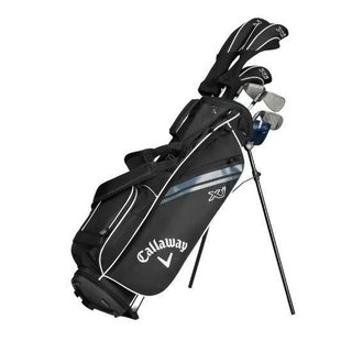 Callaway XJ-2 7PC junior golfset, stål, + ställväska, svart