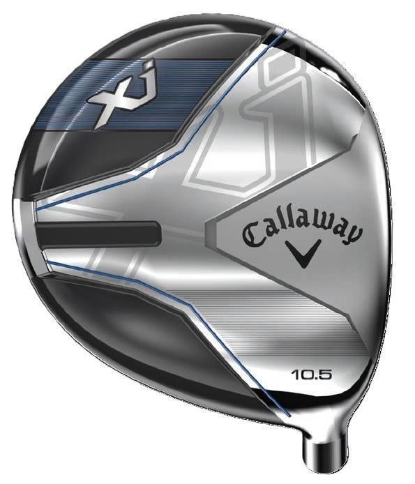 Callaway XJ-2 7PC junior golfset, stål, + ställväska, blå/vit