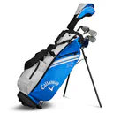 Callaway XJ-2 7PC junior golfset, stål, + ställväska, blå/vit