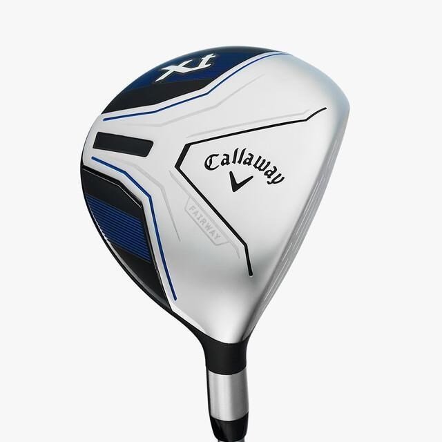 Callaway XT 26 11PC junior golfset, grafit, + stand bag, blå/vit