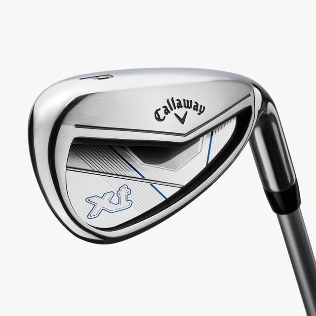Callaway XT 26 11PC junior golfset, grafit, + stand bag, blå/vit