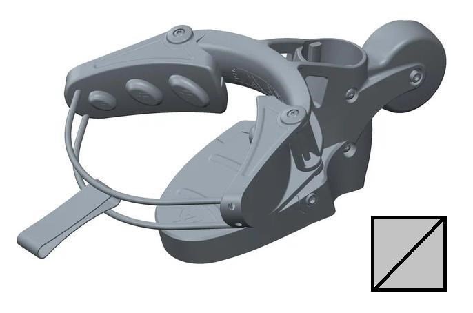 Big Max SPARE PART - Big Max IQ+ Lower Bag Holder, grå