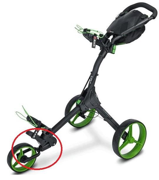 Big Max SPARE PART - Big Max IQ+ Front Fork, grön