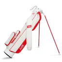 Sunday Golf Loma pencil bag, röd/off white