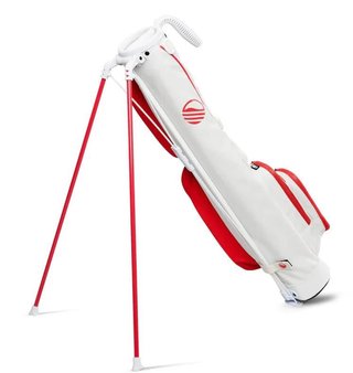 Sunday Golf Loma pencil bag, röd/off white