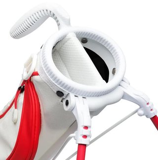 Sunday Golf Loma pencil bag, röd/off white