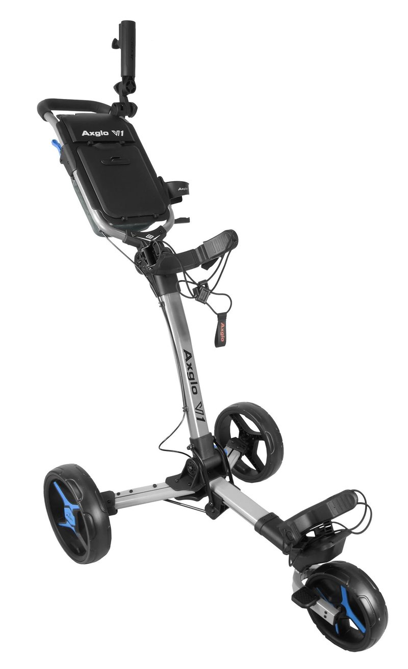 Axglo V1 manuell trolley, silver/blå