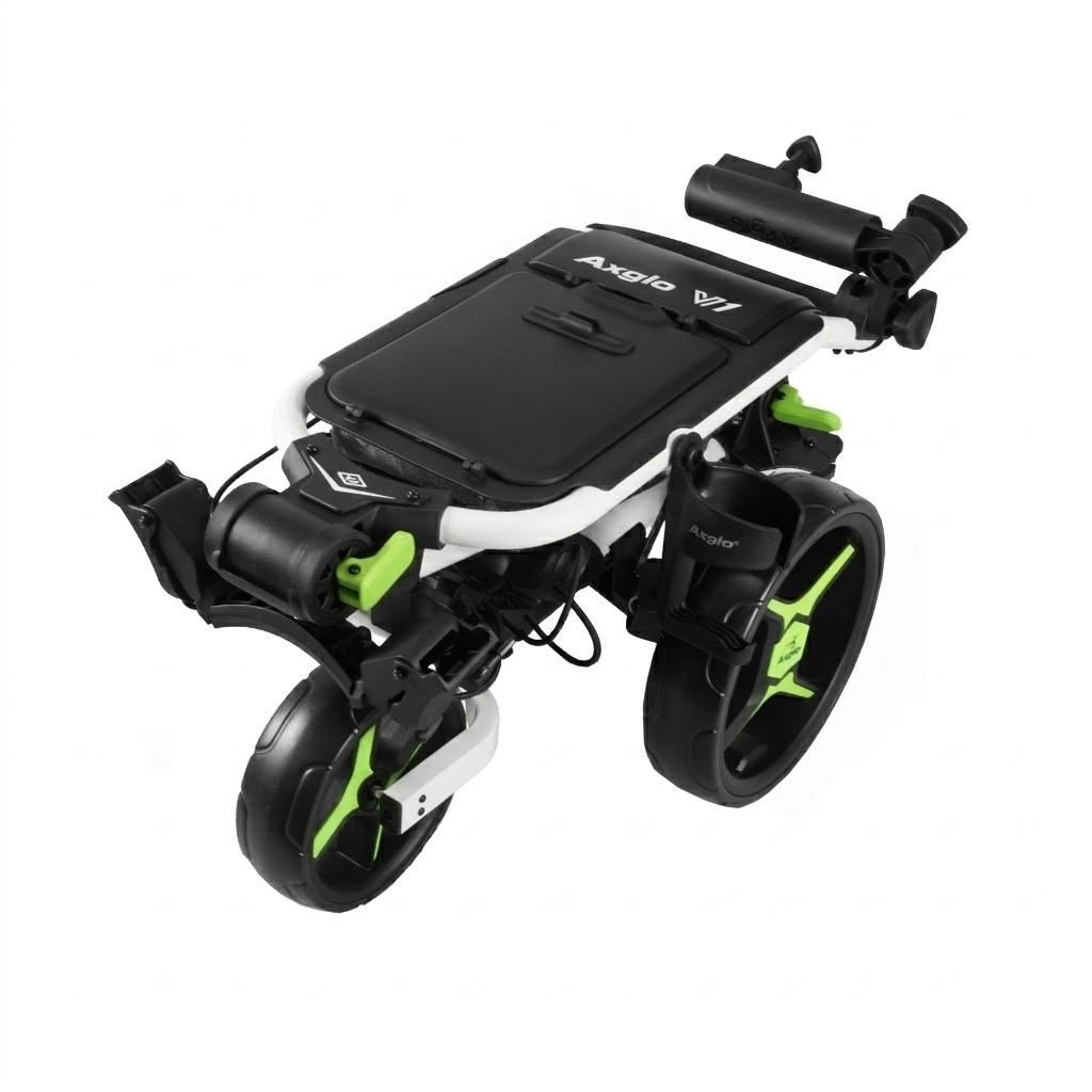 Axglo V1 manuell vagn, vit/grön