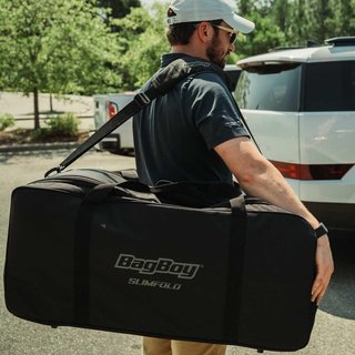 Bag Boy Slimfold travel bag, svart