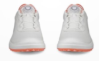 Ecco Core BOA dam golfskor, vit/burnt coral