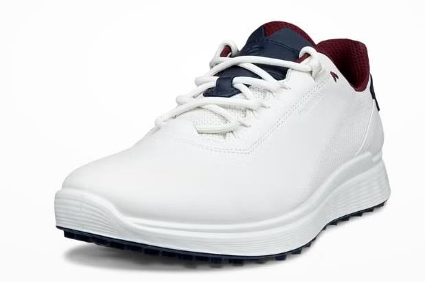 Ecco S-Casual herr golfskor, vit/marinblå