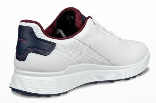 Ecco S-Casual herr golfskor, vit/marinblå