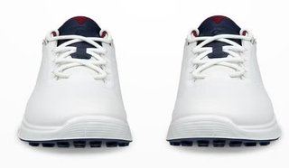 Ecco S-Casual herr golfskor, vit/marinblå