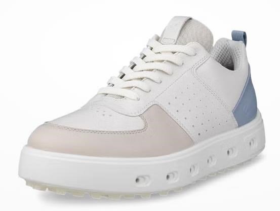 Ecco Street 720 dam golfskor, gravel/white/dusty blue